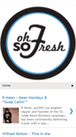 Mobile Screenshot of ohsofreshmusic.com